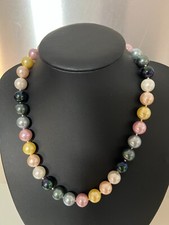 Muschelkernperlen collier - muschelkernperlen,