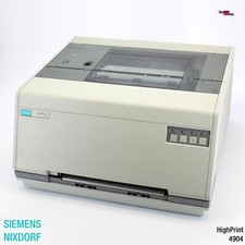 SIEMENS NIXDORF HIGHPRINT 4904 ND90 HPR4904 MATRIX DRUCKER PRINTER NADELDRUCKER