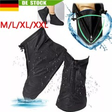 WASSERDICHTE SCHUH ÜBERZIEHER ÜBERSCHUHE FAHRRAD SCHUHE REGENSCHUTZ RUTSCHFEST