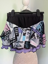 Lila Eiskunstlauf Tanz Gymnastik Rock doppellagig Elite Xpression Large 