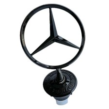 Schwarz Emblem Stern Motorhaube Logo für Mercedes C E W202 W210 W211 A2108800186
