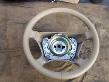 39 cm Lederlenkrad champignon