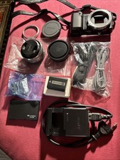 SONY  NEX-5A + E-Mount Objektiv SEL 16F28+weiteres -Neuwertig