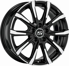 4x Sommerräder MSW 79 für