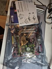 KOMPLETT  Mainboard MSI MS-7327 Ver 1.1 K9AGM2-FIH, Blende, Lüfter und AMD Chip