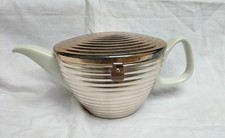 WMF Bienenkorb Teekanne Bauscher Porzellan 20 er Jahre Bauhaus Design