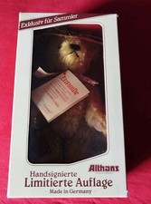 Künstlerbär Teddy Bär Althans Bär Brummbär Teddy Bär 32 cm Top Zustand.   