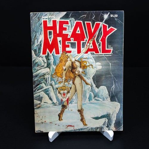 Heavy metal vintage comic - -,