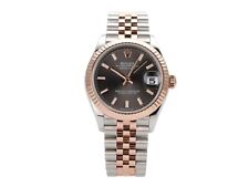 Rolex Datejust 31 Oystersteel Everose-Gold Ref. 278271 Grau Jubile-Band