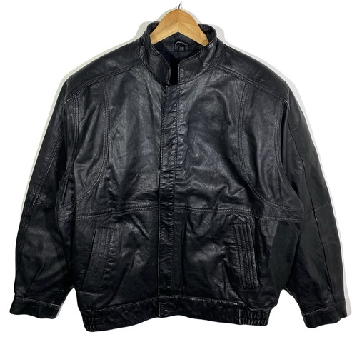 Lederjacke schwarz vintage - lederjacke,
