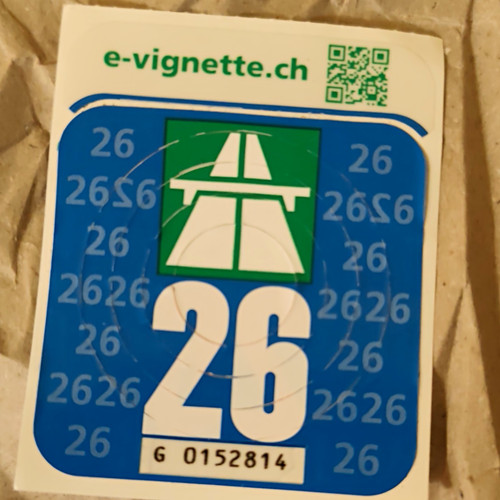 Vignette schweiz - vignette,