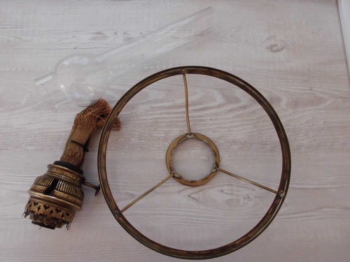 Antik brenner petroleumlampe - brenner,