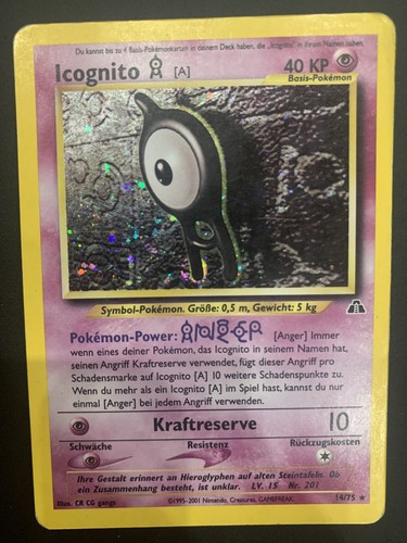 Pokemon tcg karte neo - pokemon,