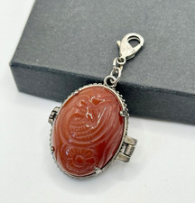 Wunderschöner Antik Karneol Medaillon Anhänger von EXOAL
