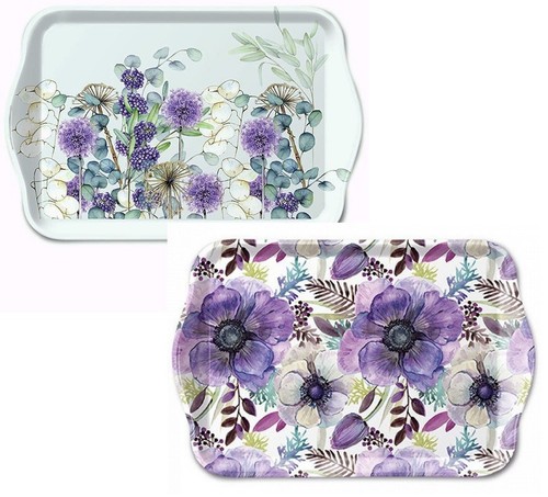 Tablett snack tray - snack-tray, "purple