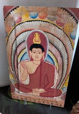 buddha bild holz