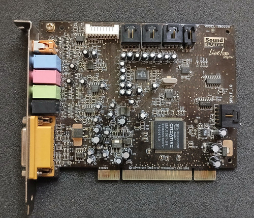 Creative sound blaster live - sound,