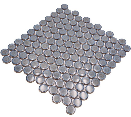 Mosaik graublau knopfmosaik - mosaik,