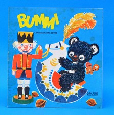DDR Bummi 23/1968 Kinderzeitschrift 1. Dezemberheft Geburtstag o. Bastelbogen