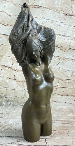 Nackte frau büste - frau, bronze