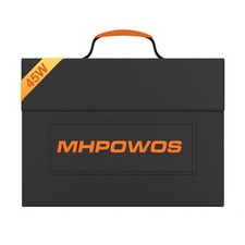 MHPOWOS 45W Solarpanel USB Faltbar Mini Tragbar Solar Ladegerät Monokristalline