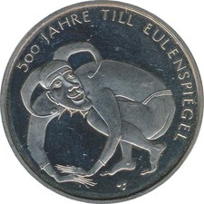 BRD 10 Euro 2011 D Till Eulenspiegel*