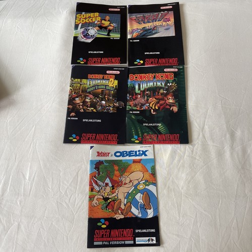 Super nintendo spielanleitung - super,