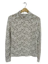 H&M Spitzenbluse Damen Bluse