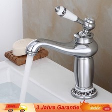 Retro Nostalgie Einhebel Wasserhahn Bad Armatur Faucet Waschbecken Mischbatterie