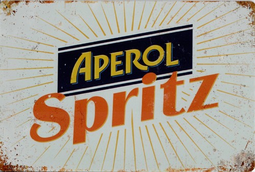 Blechschild aperol spritz - blechschild,
