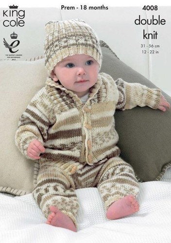 King cole strickmuster - cole, dk-strickmuster
