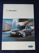 Ford Mondeo Ambiente Trend Futura Ghia ST220 Prospekt 2002