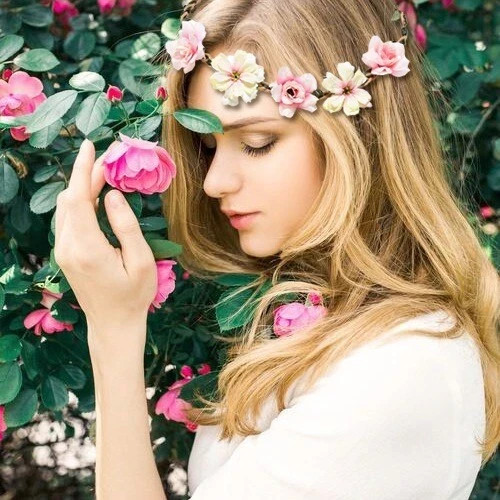 Blumen haarband blumenkranz - blumen-haarband,