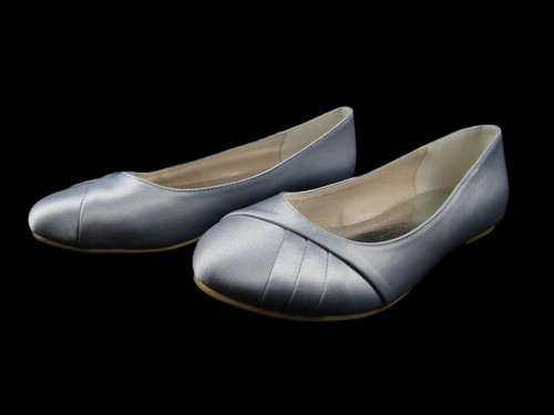 Damen brautschuhe satin runder - damen,