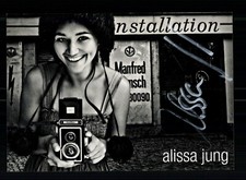 Alissa jung autogrammkarte - alissa,