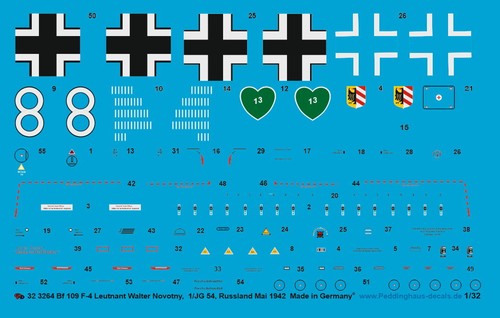 Peddinghaus decals 3264 - peddinghaus-decals, 1/32