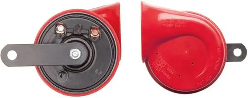 Hupe rot schwarz - hupe, rot/schwarz