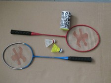 2 Stück Federballschläger