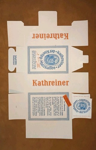 Antik schaukarton kathreiner - schaukarton,