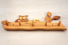 Kinderzimmer-Garderobe Eule |