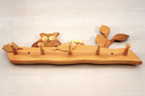 Kinderzimmer garderobe eule - eule, |