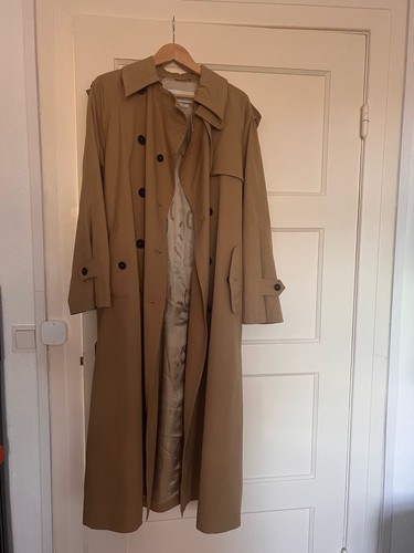 Trenchcoat closed s - gr,