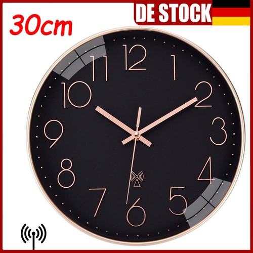 Funkuhr 30cm wanduhr - funkuhr,