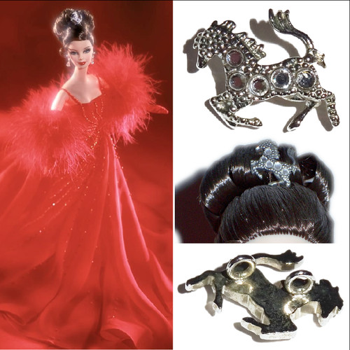 Barbie haarschmuck pferd - barbie,