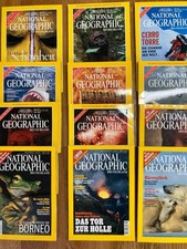 National Geographic Jahrgang 2000 komplett 12 Hefte gut erh. Sammlungsauflösung