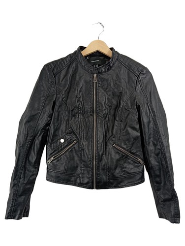 Vero moda kunstlederjacke - moda,