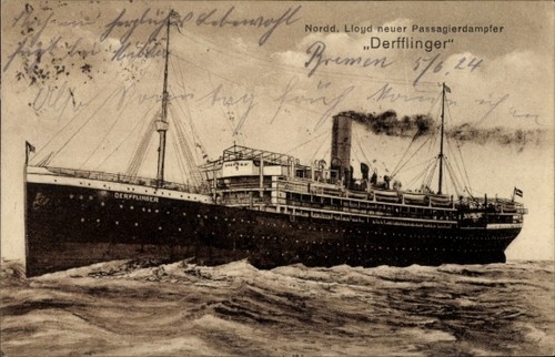 Dampfer derfflinger - dampfer,