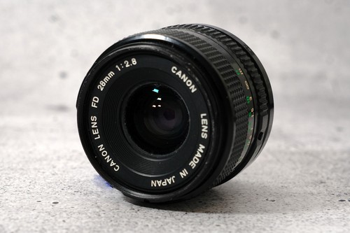 Canon 28mm 8 - fd,