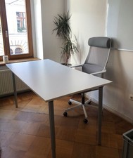 Schreibtisch | Bürotisch | Tisch | 160 x 80 | weiß | IKEA