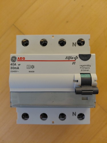 Aeg elfa rcd 40a - fi/rcd,